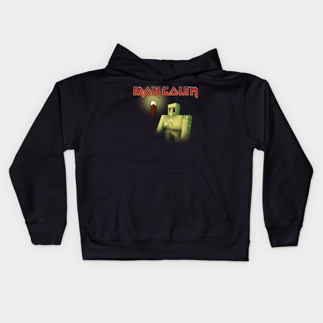 Iron Rock Kids Hoodie by robotrobotROBOT